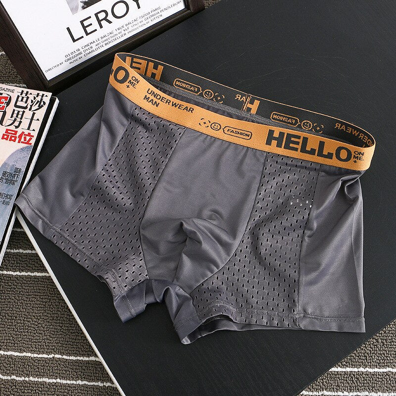 HELLO™ Mesh - Men's Boxers Underwear Pack of 4