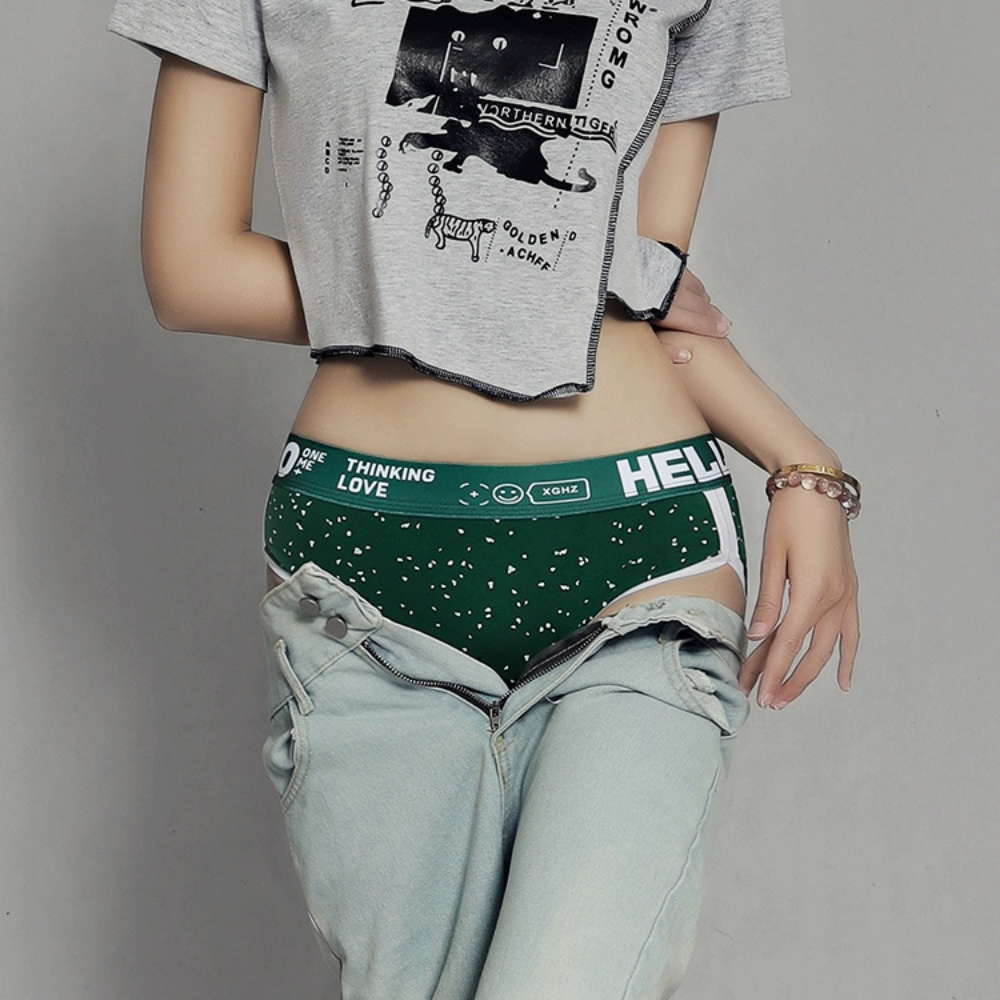 HELLO™ Pois – Culotte Pour Femme