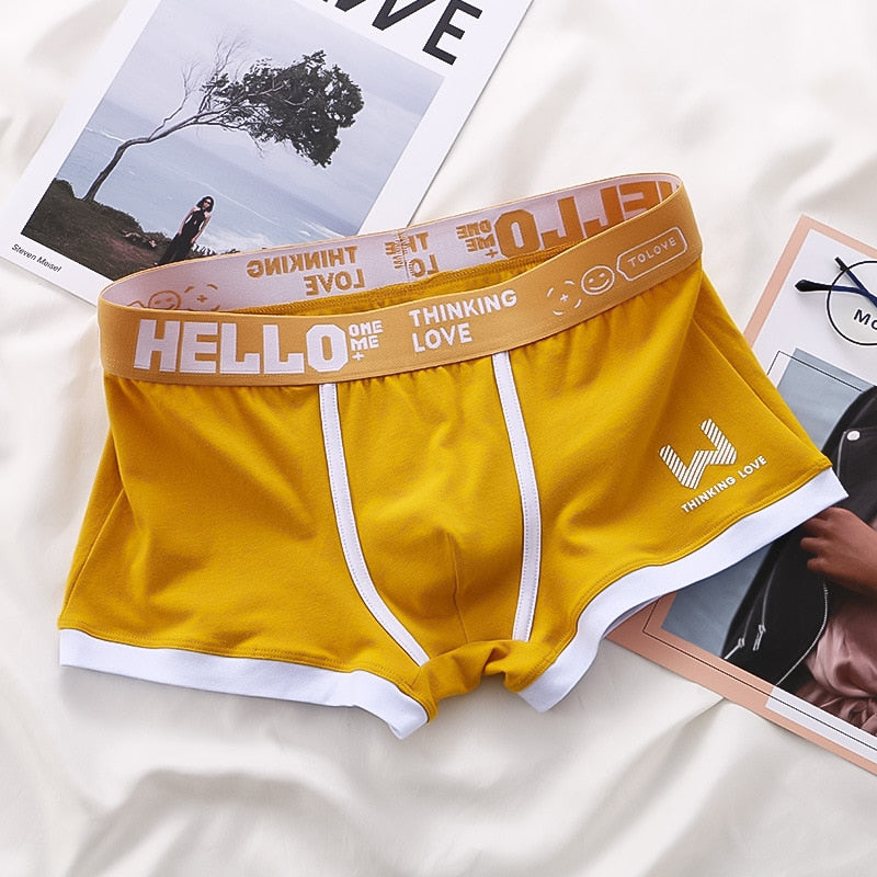 HELLO™ Classic - Men's Boxers Underwear Black