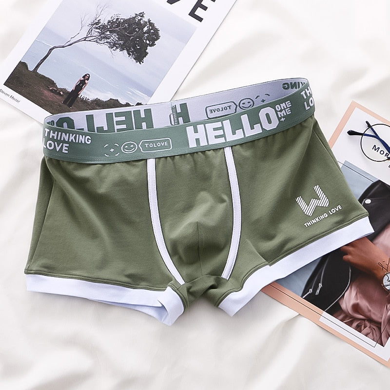 HELLO™ Classic - Men's Boxers Underwear Dark Grey